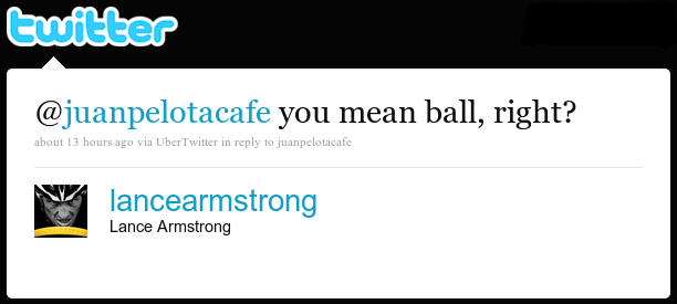 lancearmstrong reply tweet